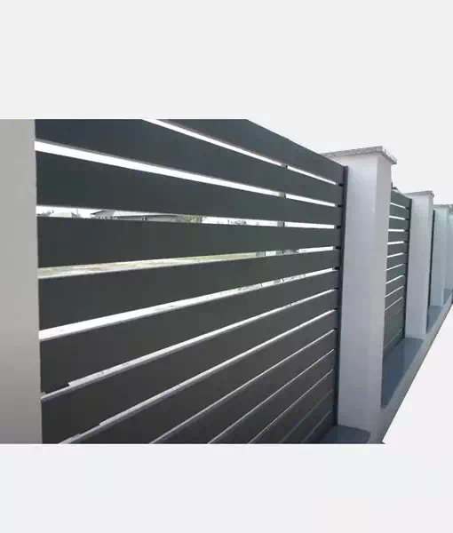 garden aluminum fence