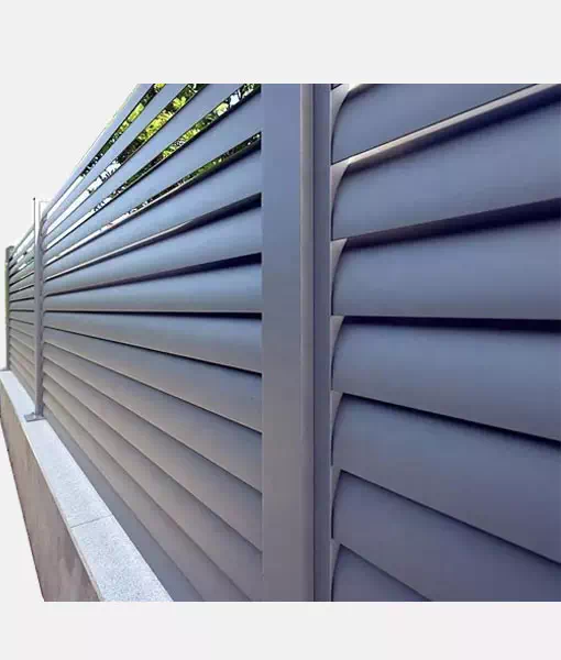 garden aluminum fence