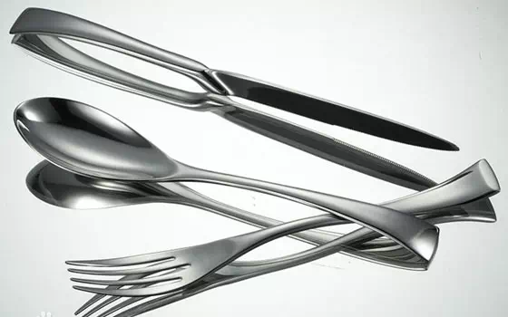 Stainless steel tableware