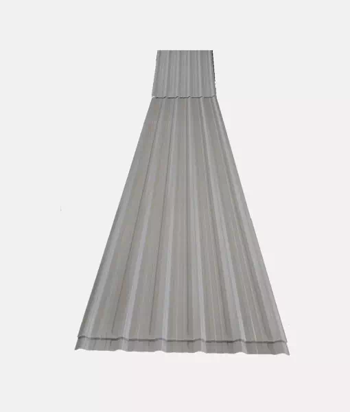 Corrugated galvanized roofing panels