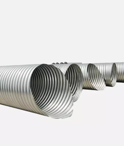 galvanized welded corrugated steel culvert pipe